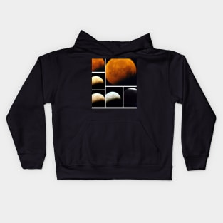 Lunar eclipse Kids Hoodie